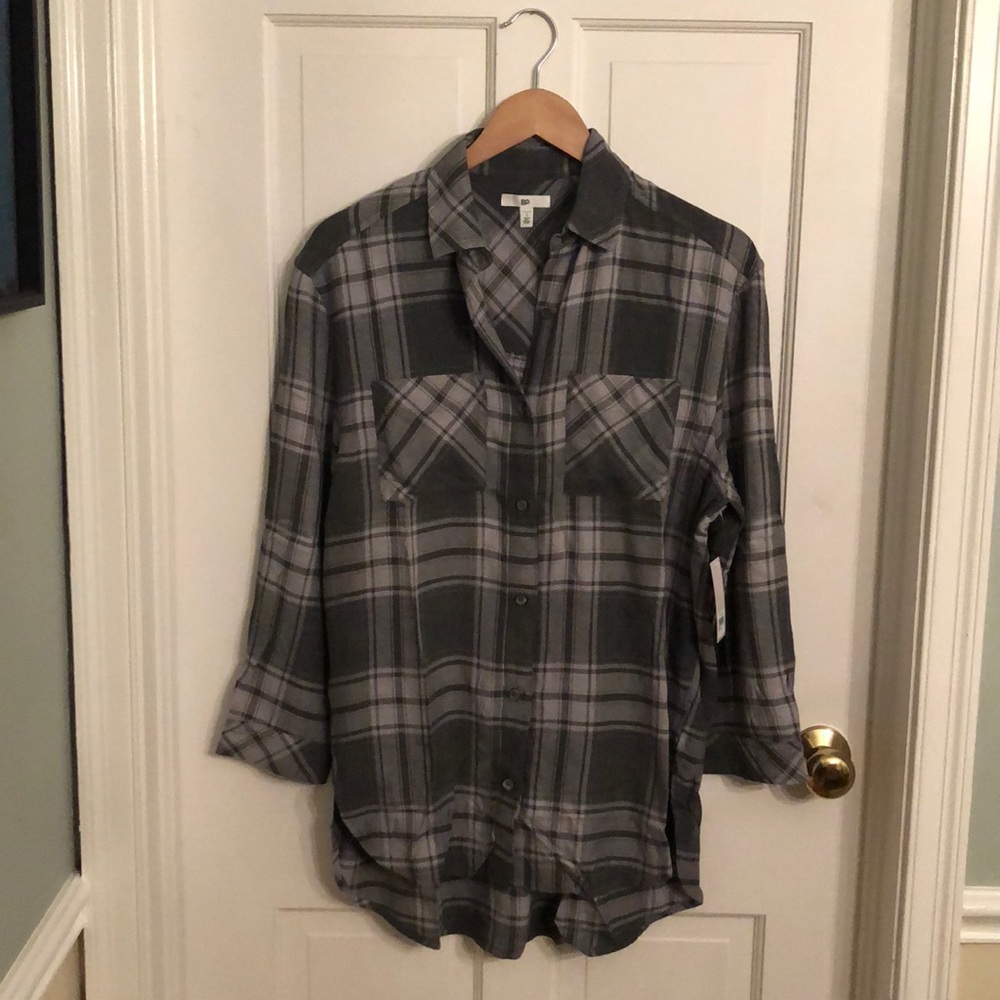 NWT BP. Flannel Shirt